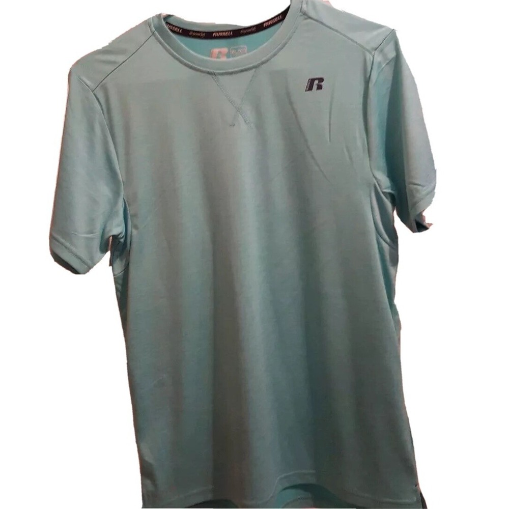 Russell Athletic Short - Sleeve Sports T-Shirt Youth XL 14 16 Dry Power 360